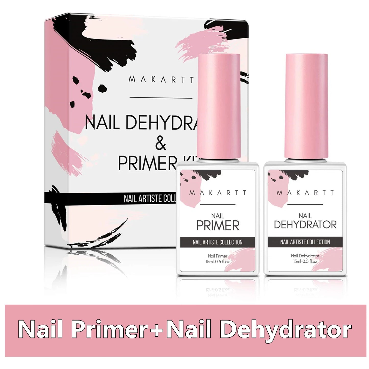 Makartt Nail Dehydrator and Nail Primer Bonder for Nail Prepping,  Superior Bonding Primer for Gel Nail Polish